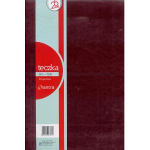 Teczka Antra A4 708 Brązowa z kalkulatorem